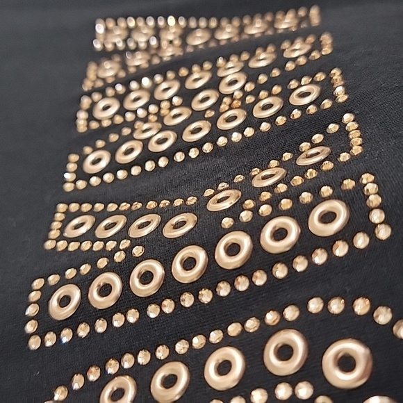 DKNY NWT GROMMET LOGO SLEEVELESS TIE-HEM TOP XS - Picture 7 of 13